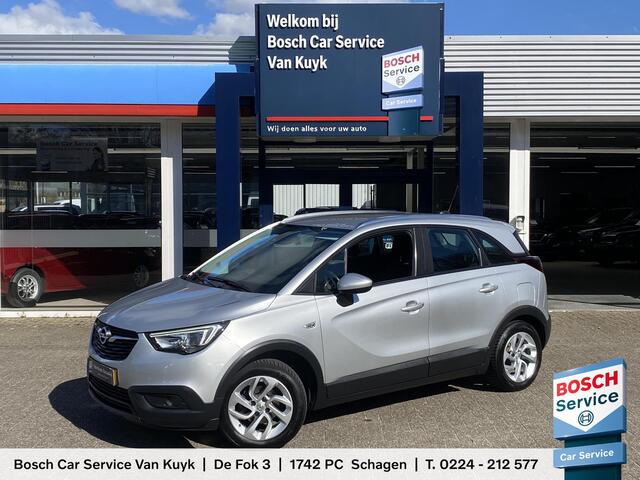 Opel Crossland X 1.2 Online Edition / Rijklaar! / NL-Auto / Dealer-Onderhouden / Trekhaak / Cruise-Control / Apple-Carplay & Android-Auto / Armsteun-Voor / DAB Radio-Bluetooth / Navi / PDC-Achter / 16'' LMV / All-Season / ENZ.