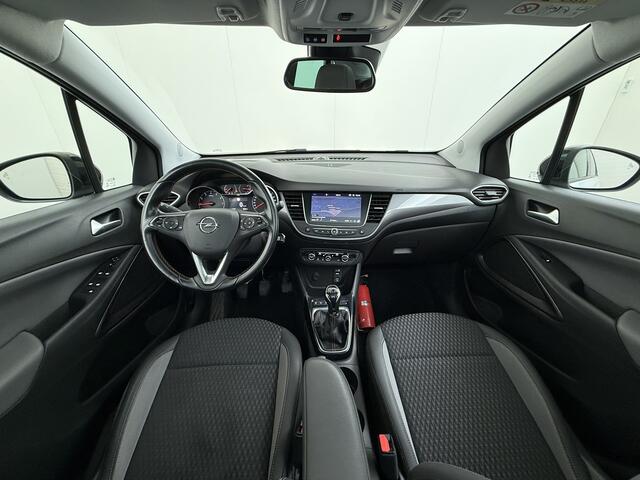 Opel Crossland X 1.2 Turbo Panoramadak Two-Tone Navi 360°Camera Apple Camera Android Auto Ecc Pdc Cruise Control Innovation Lmv Isofix Bluetooth Lane Assist Led Regen-Lichtsensor