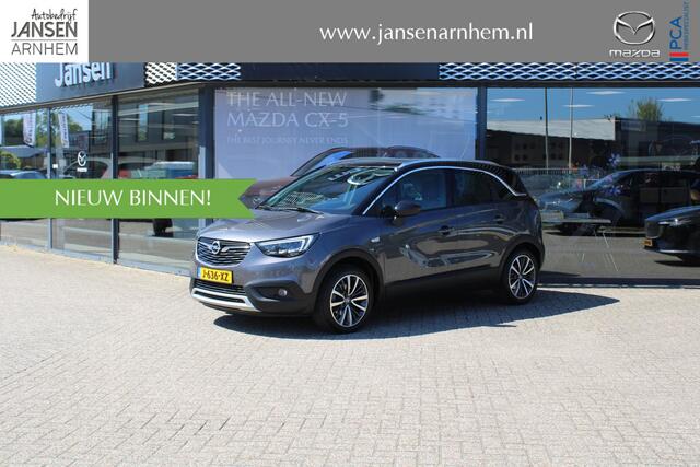 Opel Crossland X 1.2 Turbo Ultimate , Automaat, Trekhaak, Leder, Panoramadak, All Season, Camera, Cruise, Stoel/Stuurverwarming, CLima, Navi, LMV 17 Inch,