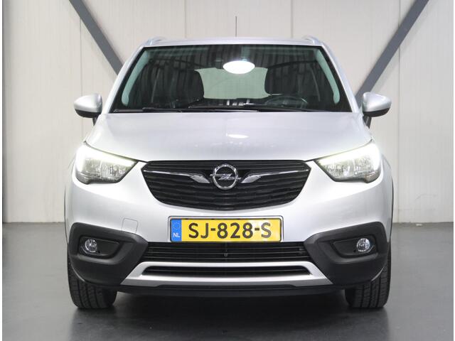 Opel Crossland X 110PK Innovation | 1ste eigenaar | AppleCarPlay/AndroidAuto | Armsteun | Navigatie | Parkeersensoren | Climate Control | Cruise Control | 16"LMV | LEER/Stof | Isofix |