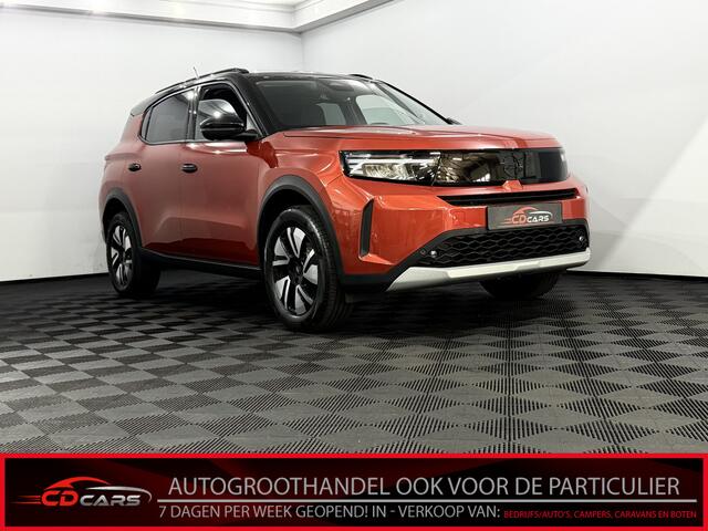Opel FRONTERA 1.2 Turbo Hybrid GS 145PK Camera, Navi, Winterpakket, Cruise control, Rijstrook correctie, Virtual desk, Apple carplay, 2 jaar garantie