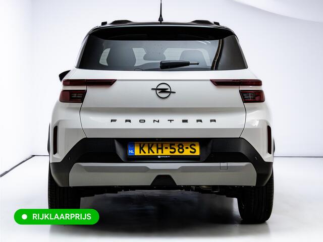 Opel FRONTERA 1.2 Turbo Hybrid GS 7 persoons | Stoel-, Stuur- & voorruitverwarming | Camera | Apple Carplay | Navigatie | Cruise | PDC V+A, Extra getint glas achter, derde zitrij, Nieuwe auto, tot 8 jaar garantie, 7 stuks Frontera op voorraad!