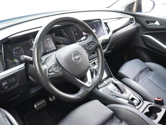 Opel Grandland 1.6 Turbo Plug-In Hybrid Ultimate | Lederen | Elek. Stoel | Stoelventilatie | 360 Camera | Stoel- en stuurverwarming | Dodehoekdetectie | Keyless | ACC | Navigatie |