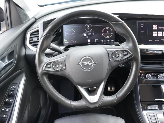 Opel Grandland 1.6 Turbo Plug-In Hybrid Ultimate | Lederen | Elek. Stoel | Stoelventilatie | 360 Camera | Stoel- en stuurverwarming | Dodehoekdetectie | Keyless | ACC | Navigatie |