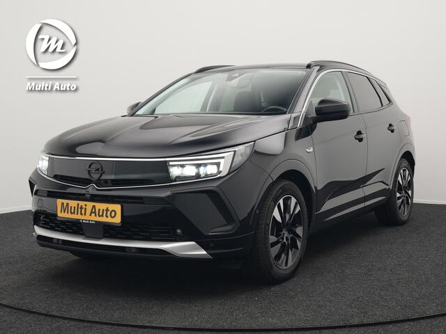 Opel Grandland Turbo 4x4 Ultimate Plug In Hybrid 300pk PHEV | Trekhaak Afneembaar | Adaptive Cruise | 360 Camera | Lederen Sportstoelen Memory & Ventilatie | Apple Carplay | Navigatie | Verwarmd Stuur & Stoel | Virtual | DAB |