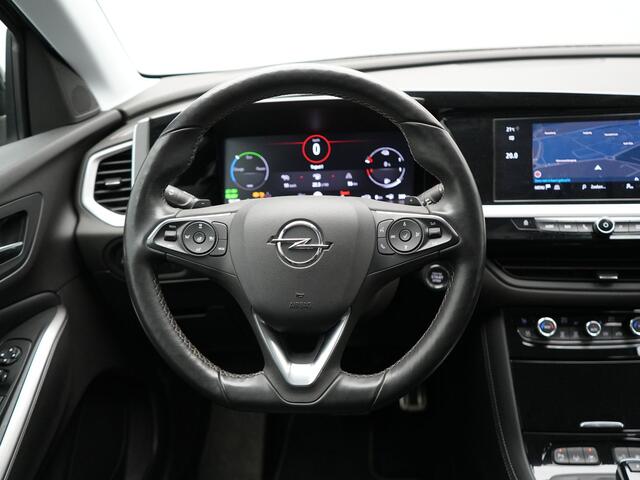 Opel Grandland Turbo 4x4 Ultimate Plug In Hybrid 300pk PHEV | Trekhaak Afneembaar | Adaptive Cruise | 360 Camera | Lederen Sportstoelen Memory & Ventilatie | Apple Carplay | Navigatie | Verwarmd Stuur & Stoel | Virtual | DAB |
