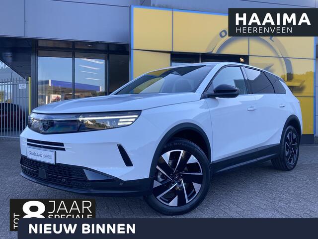 Opel Grandland 1.2 Turbo Hybrid Business Edition | Navigatie | Lederen bekleding | Adaptive Cruise Control | Camera | Schuif - kanteldak |
