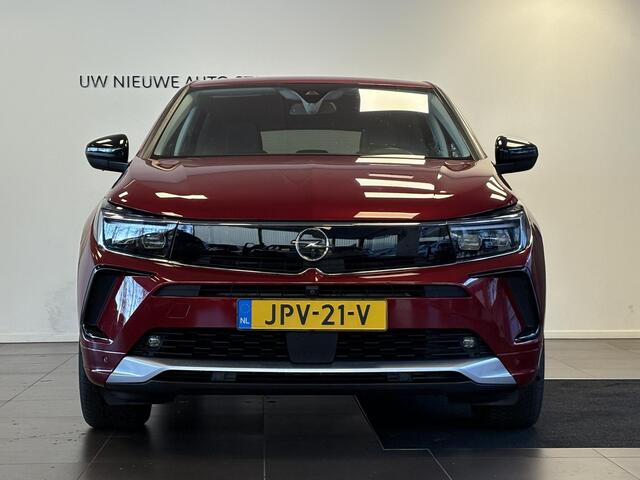 Opel Grandland Elegance 1.2 Turbo 130pk | ALL SEASON BANDEN | AGR-STOEL | LED PIXEL VERLICHTING | 360° CAMERA | DODEHOEKBEWAKING | NAVI | ISOFIX |