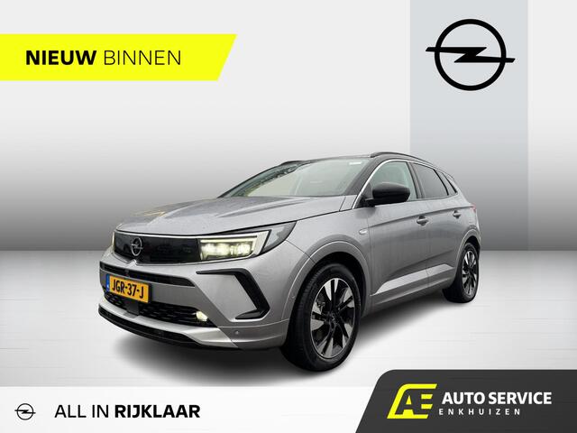 Opel Grandland 1.6 Turbo Plug-In Hybrid GS Als nieuw incl. Carplay | Camera's | 2x lader | Alcantara | Stoelverwarming | Full LED | Beurt en garantie