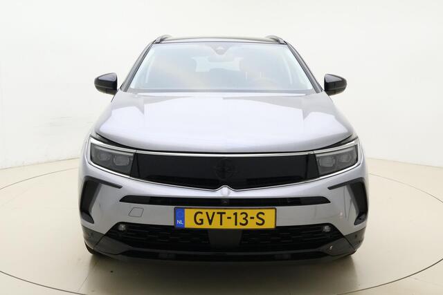 Opel Grandland 1.2 Turbo 145pk Automaat Hybrid GS | Alcantara | Navigatie | Elektrische achterklep | Matrix LED verlichting | Stoel- en stuurverwarming | Zwart dak