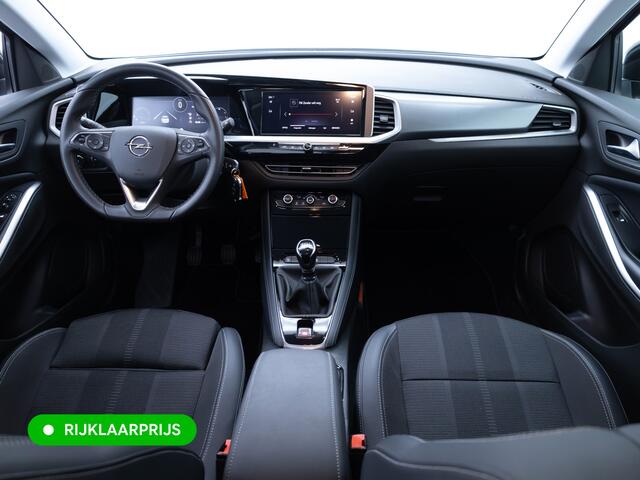 Opel Grandland 1.2 Turbo GS Line | Camera | Cruise | Navigatie | Privacy glas | Apple Carplay / Android Auto | Dab Dode hoek detectie, All-season