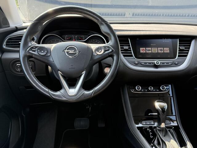 Opel Grandland X 1.2 Turbo Innovation Automaat,1e Eigenaar,Camera,Navi,Pdc V+A,Lm Velgen,Leder,Stoelverwarming,Stoelverkoeling,Dodehoek,Stuurverwarming,131pk,Apk tot 08-2026