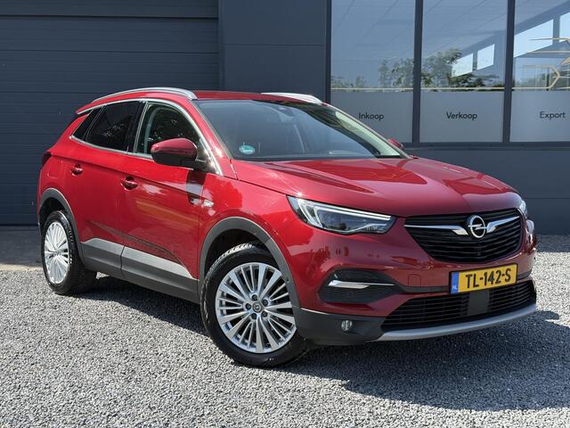 Opel Grandland X 1.2 Turbo Innovation Automaat,1e Eigenaar,Camera,Navi,Pdc V+A,Lm Velgen,Leder,Stoelverwarming,Stoelverkoeling,Dodehoek,Stuurverwarming,131pk,Apk tot 08-2026