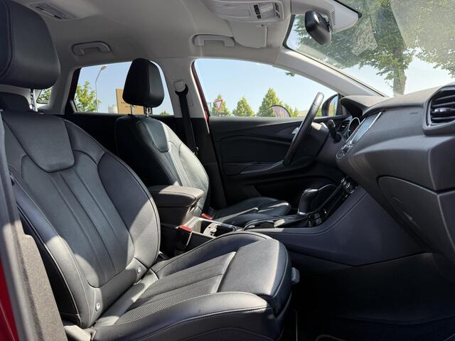 Opel Grandland X 1.2 Turbo Innovation Automaat,1e Eigenaar,Camera,Navi,Pdc V+A,Lm Velgen,Leder,Stoelverwarming,Stoelverkoeling,Dodehoek,Stuurverwarming,131pk,Apk tot 08-2026