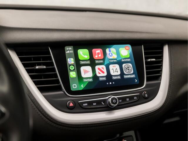 Opel Grandland X 1.2 Turbo Sport Automaat (APPLE CARPLAY, GROOT NAVI, LANE ASSIST, SPORTSTOELEN, PARKEERSENSOREN, CRUISE, LM VELGEN, NIEUWSTAAT)