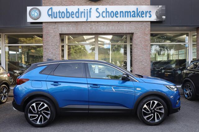 Opel Grandland X 1.2 Turbo Innovation TREKHAAK-AFN 360-CAMERA LEER 4xSTOELVERW MEMORY STOELKOELING CARPLAY DAB RUIT/STUURVERW NAVI CLIMA 19"LMV DUO-TONE ENZ.