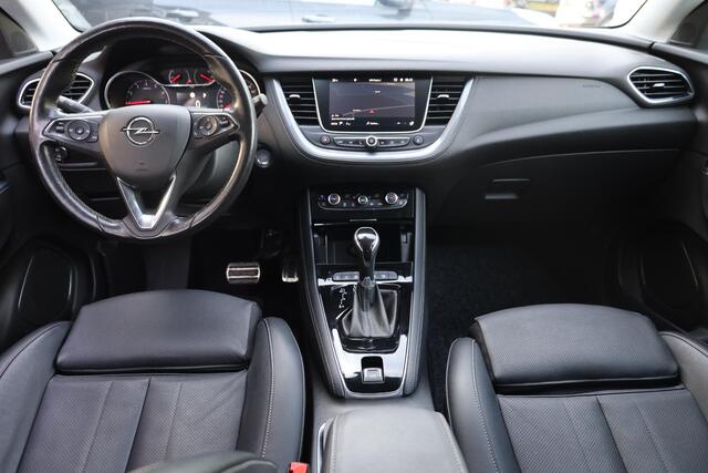 Opel Grandland X 1.2 Turbo Innovation TREKHAAK-AFN 360-CAMERA LEER 4xSTOELVERW MEMORY STOELKOELING CARPLAY DAB RUIT/STUURVERW NAVI CLIMA 19"LMV DUO-TONE ENZ.