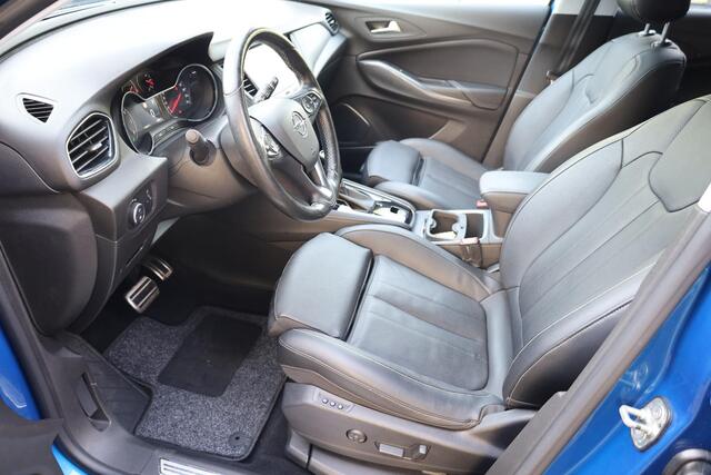 Opel Grandland X 1.2 Turbo Innovation TREKHAAK-AFN 360-CAMERA LEER 4xSTOELVERW MEMORY STOELKOELING CARPLAY DAB RUIT/STUURVERW NAVI CLIMA 19"LMV DUO-TONE ENZ.