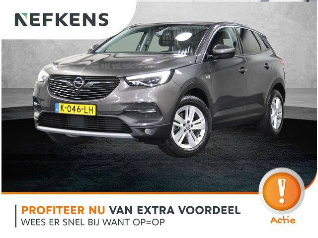 Opel Grandland X 1.2 130PK Turbo Business Elegance | AppleCarPlay/AndroidAuto | Climate Control | Cruise Control | Navigatie | 360'Camera | AGR-stoel | Keyless Entry/Start | LED Koplampen | Privacy Glass | Isofix | Armsteun |