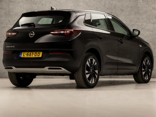 Opel Grandland X 1.2 Turbo Elegance Sport Automaat (APPLE CARPLAY, MEMORY SEATS, STOELVERWARMING/KOELING, LEDER, KEYLESS, SPORTSTOELEN, 360 CAMERA, LED KOPLAMPEN, NIEUWSTAAT)