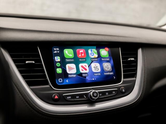Opel Grandland X 1.2 Turbo Elegance Sport Automaat (APPLE CARPLAY, MEMORY SEATS, STOELVERWARMING/KOELING, LEDER, KEYLESS, SPORTSTOELEN, 360 CAMERA, LED KOPLAMPEN, NIEUWSTAAT)