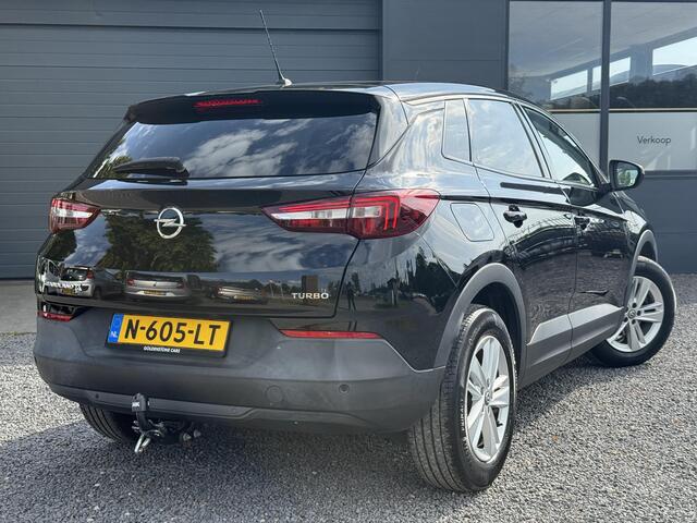 Opel Grandland X 1.2 Turbo Innovation 2e Eigenaar,Automaat,131pk,Trekhaak,Navi,Halfleder,Lm velgen,Stoelverw.Stoelverkoeling,Stuurverw.Dealer Onderhouden,Pdc V+A,Apk tot 07-2026