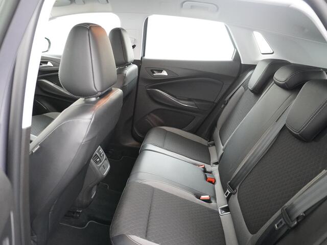 Opel Grandland X T 131pk 360Camera Navi 1/2Leer Apple/AndroidPdc Dab Ecc Tel. Isofix Mistlampen Blindspot Lane-dep. Bordherk. Usb Bluetooth CruiseControl Licht-/Zichtpakket Elek.Inkl.spiegels Elek.Ramen Led 17''LM 1.2 Turbo Business Elegance NL-auto! B- klasse EURO 6 Orig