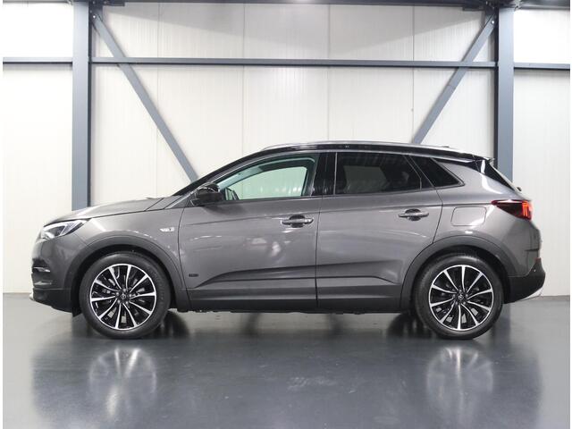 Opel Grandland X 300PK Hybrid4 Ultimate | AppleCarPlay/AndroidAuto | Navigatie | Adaptive Cruise Control | Keyless | LEER | Stoelkoeling/Stoel/Voorruitverwarming | FULL LED | 360'Camera | Trekhaak | Two-tone | Isofix | Privacy Glass |
