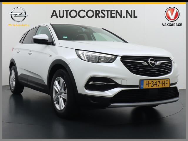 Opel Grandland X 1.2Turbo 131PK Automaat Apple Carplay Android Auto AGR-Comfort Stoel Navi Ecc Camera Cruise Control Business Executive DAB Elek.Achterklep 1e Eigenaar Dealeronderhouden