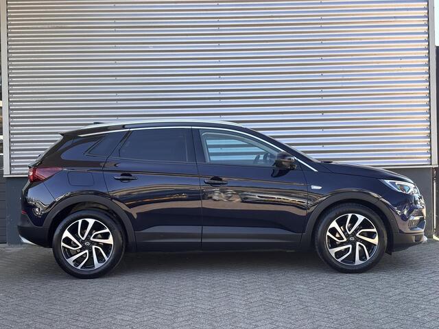 Opel Grandland X Ultimate 1.6 Turbo 180pk EAT8 | 1.600 KG TREKGEWICHT | DENON SOUND SYSTEM | AFN. TREKHAAK | STOELVERW. + KOELING | FULL OPTIONS | CAMERA V+A | KEYLESS | DODEHOEK BEWAKING | APPLE CARPLAY | ANDROID AUTO