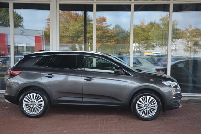 Opel Grandland X 1.2 Turbo Innovation Nederlandse auto 109767 NAP dealeronderhouden laatste beurt bij 96000km riem vv bij 63000km met oa stoelverwarming stoelkoeling sportstoelen leren bekleding ecc camera lmv pdc voice command e
