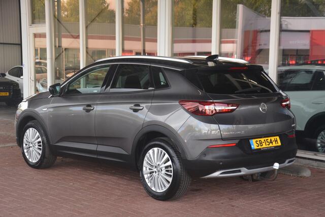 Opel Grandland X 1.2 Turbo Innovation Nederlandse auto 109767 NAP dealeronderhouden laatste beurt bij 96000km riem vv bij 63000km met oa stoelverwarming stoelkoeling sportstoelen leren bekleding ecc camera lmv pdc voice command e