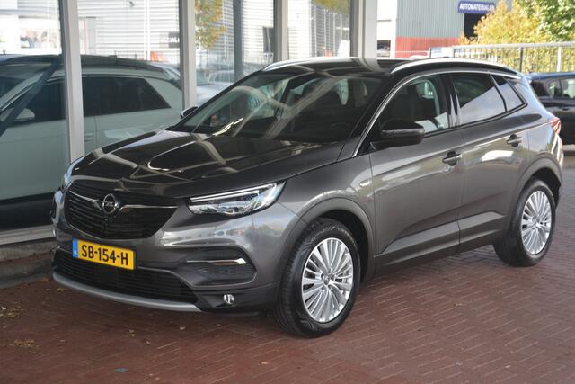 Opel Grandland X 1.2 Turbo Innovation Nederlandse auto 109767 NAP dealeronderhouden laatste beurt bij 96000km riem vv bij 63000km met oa stoelverwarming stoelkoeling sportstoelen leren bekleding ecc camera lmv pdc voice command e