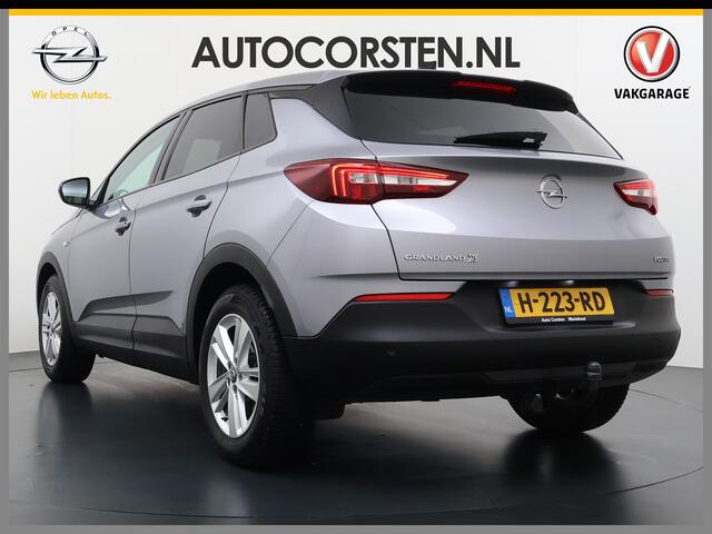 Opel Grandland X T131PK Trekhaak Navi Ecc Apple Carplay Android Auto Cruise Control Pdc Edition Lmv Licht-Regensensor Verkeersbordlezer PrivacyGlas IntelliLink Bluetooth Origineel Nederlandse Auto 1.400KG Trekgewicht! ¤ 35.000 nieuw! Bij ons volledig Onderhouden