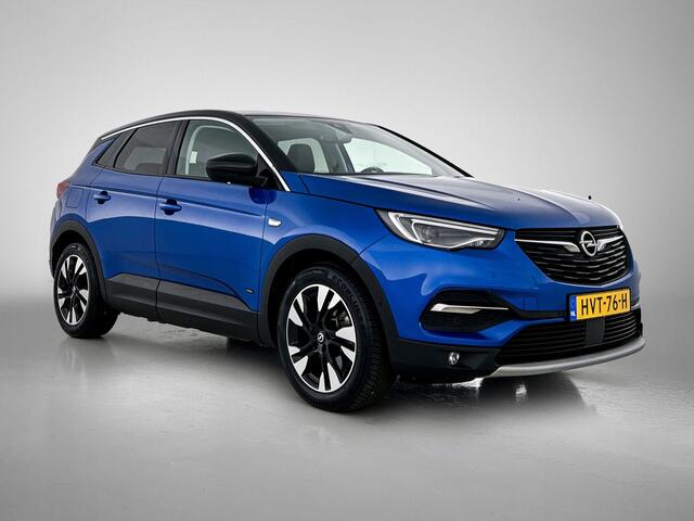 Opel Grandland X SUV Ultimate Hybrid 225PK AUTOMAAT | AppleCarPlay/AndroidAuto | Verwarmde/AGR-stoelen | Navigatie | Cruise Control | Keyless Start/Entry | FULL LED | Camera | Two-tone | Isofix | Privacy Glass | 1250KG TREKGEWICHT! |