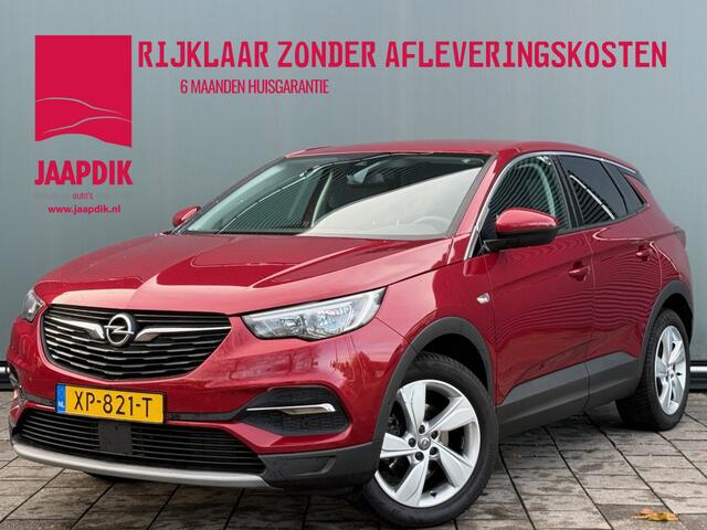 Opel Grandland X BWJ 2019 | 1.2T 131PK Bus Executive AUTOMAAT | TREKHAAK | CAMERA A | LEDER/STOF | NAVI | CLIMA | STOELVERW | CARPLAY | PRIVACY GLASS |