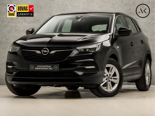 Opel Grandland X 1.2 Turbo Elegance Automaat (APPLE CARPLAY, GROOT NAVI, LM VELGEN, SPORTSTOELEN, CRUISE, PARKEERSENSOREN, NIEUWE APK, NIEUWSTAAT)