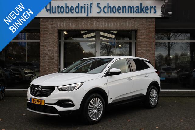 Opel Grandland X 1.6 Turbo Hybrid Ultimate CARPLAY HALF-LEER 2xPDC CRUISE NAVI CLIMA 18"LMV+ALL-SEASONS! ELEC.ACHTERKLEP ENZ.