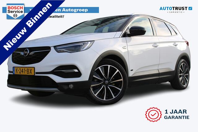 Opel Grandland X 1.6 Turbo Hybrid Ultimate | Incl. 12 maanden garantie | Cruise control | Climate control | Stoelverkoeling/verwarming | Apple carplay | Navigatie | DAB radio | Voor + achter camera | 100% dealer onderhouden |