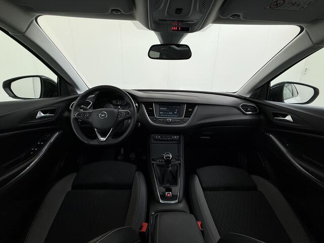 Opel Grandland X T 131PK Pano-Dak Camera Apple Carplay Android LED AGR-Comfort Stoelen Two-Tone Airco Navi* Pdc Edition 2020 Stoel+Stuurverwarming lane Assist Lmv 17" Led 1e Eigenaar Origineel Nederlandse Auto Dealeronderhouden