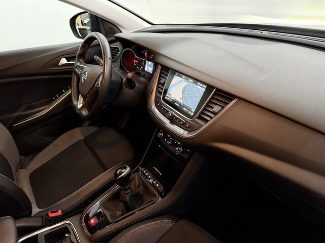 Opel Grandland X 1.2 Turbo Business Elegance Half leder, 360 Camera, Navi, Keyless start, Winterpakket, Rijstrook correctie, Elektrische achterklep