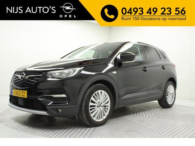 Opel Grandland X 1.2 Turbo Innovation | climate control | navigatie | pdc v/a+camera | carplay | dode hoek | elektr. inklapbare spiegels | cruise | bluetooth