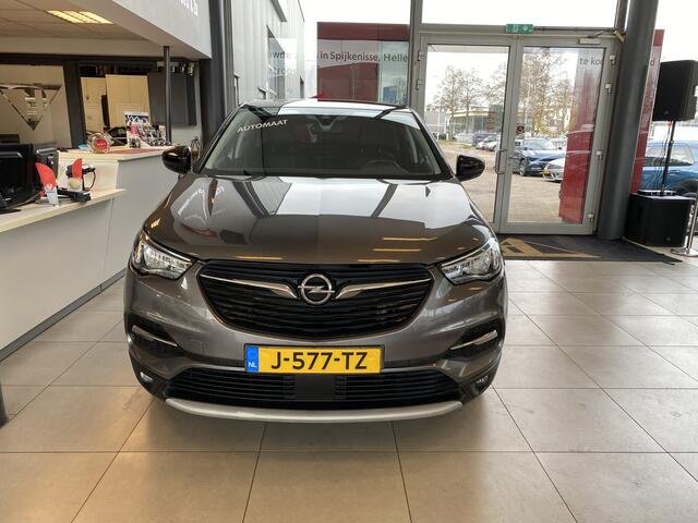 Opel Grandland X 1.2 Turbo Innovation,100% Onderhouden,Automaat,Navigatie,Achteruitrijcamera,Climate&Cruisecontrol,Spraakbediening,Trekhaak,Comfortstoelen,V&A Sensoren,18 Inch Lmv
