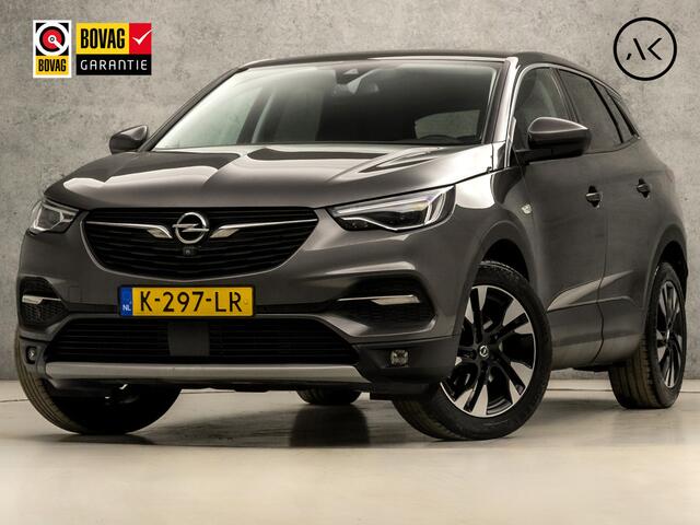 Opel Grandland X 1.2 Turbo Elegance (APPLE CARPLAY, GROOT NAVI, CLIMATE, 360 CAMERA, LEDER, SPORTSTOELEN, TREKHAAK, LED KOPLAMPEN, CRUISE, NIEUWSTAAT)