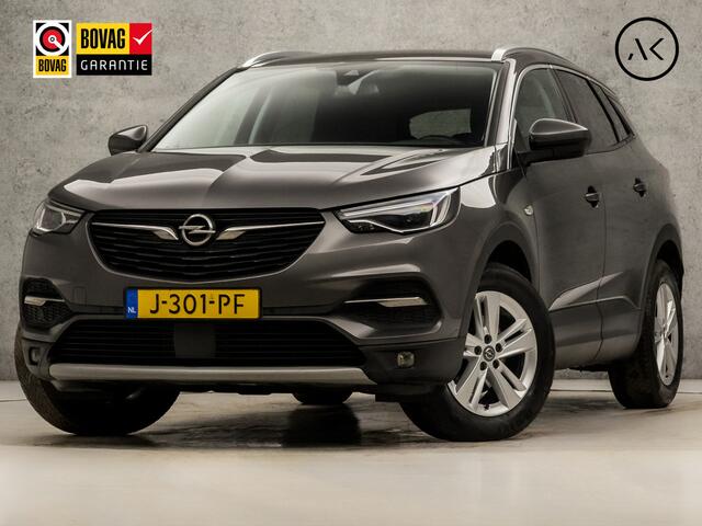 Opel Grandland X 1.2 Turbo Sport Automaat (APPLE CARPLAY, GROOT NAVI, LANE ASSIST, LEDER, CAMERA, LED KOPLAMPEN, SPORTSTOELEN, GETINT GLAS, CRUISE, NIEUWE APK, NIEUWSTAAT)
