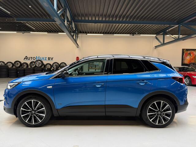 Opel Grandland X 1.6 Turbo Hybrid4 Ultimate Leer Trekhaak LED DAB Stoelverwarming en ventilatie Elek Stoelverstelling Stuurwielverwarming 4x4