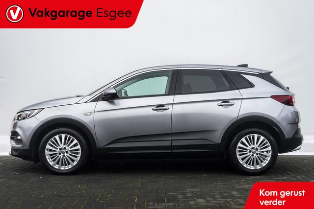 Opel Grandland X 1.2 131 PK Turbo Innovation | Db-Riem is Vervangen | Hoge Zit | Ned auto | Clima | | Trekhaak | Pdc | Camera | Ergonomische stoelen | Stoel Verw | Led | Keyless |