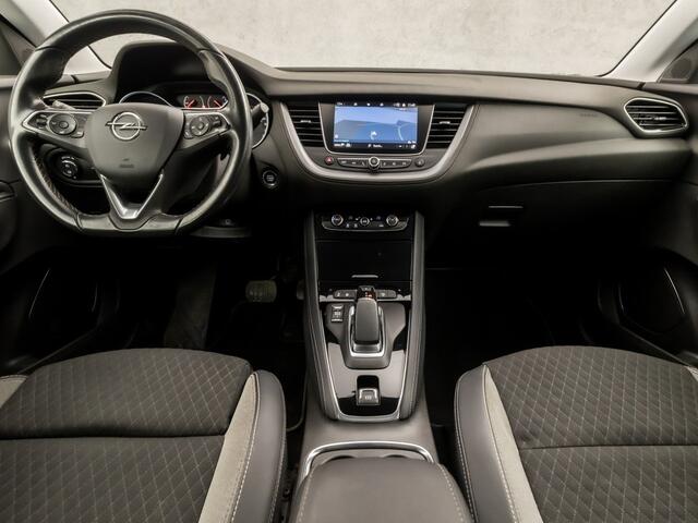 Opel Grandland X 1.6 Turbo Hybrid Elegance 229Pk Automaat (APPLE CARPLAY, GROOT NAVI, 360 CAMERA, KEYLESS, TREKHAAK, LEDER, SPORTSTOELEN, CRUISE, LANE ASSIST, NIEUWSTAAT)