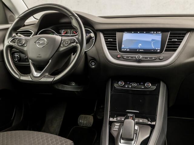 Opel Grandland X 1.6 Turbo Hybrid Elegance 229Pk Automaat (APPLE CARPLAY, GROOT NAVI, 360 CAMERA, KEYLESS, TREKHAAK, LEDER, SPORTSTOELEN, CRUISE, LANE ASSIST, NIEUWSTAAT)