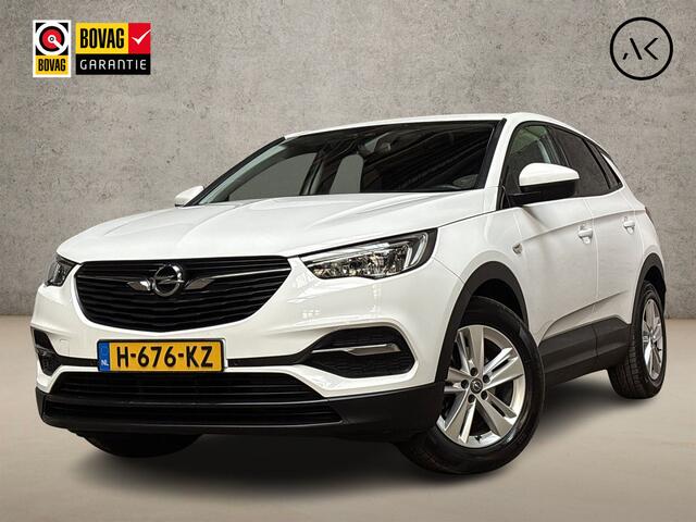 Opel Grandland X 1.2 Turbo Sport (APPLE CARPLAY, GROOT NAVI, GETINT GLAS, SPORTSTOELEN, LEDER, LANE ASSIST, ELEK PAKKET, NIEUWSTAAT)